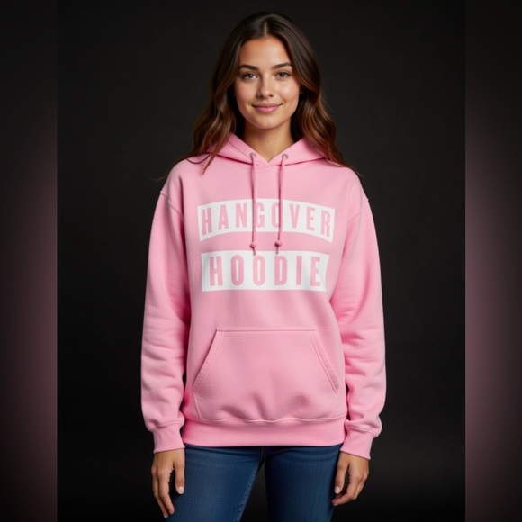Gildan Sweaters - 🩷Pink Hangover Hoodie🩷